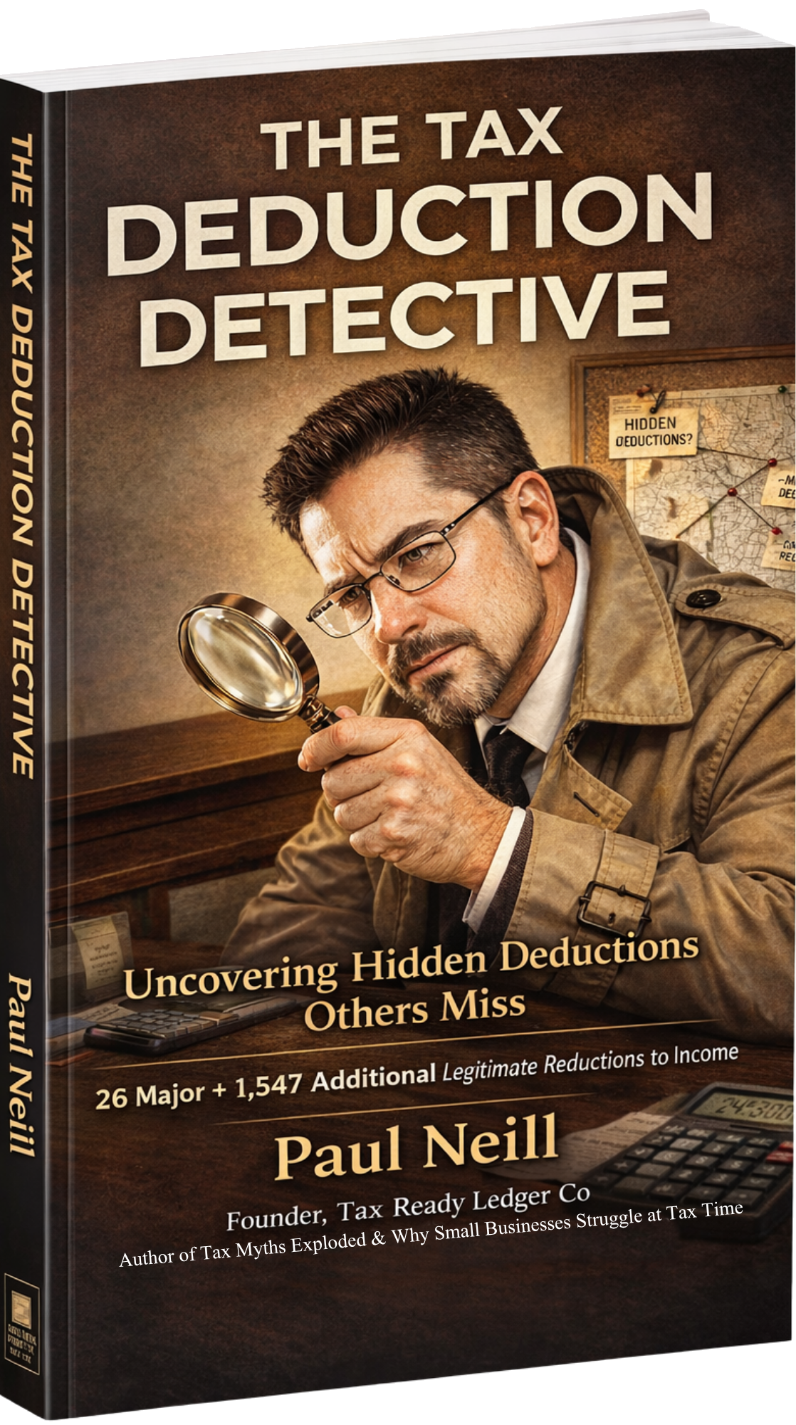 The Tax Deduction Detective book cover