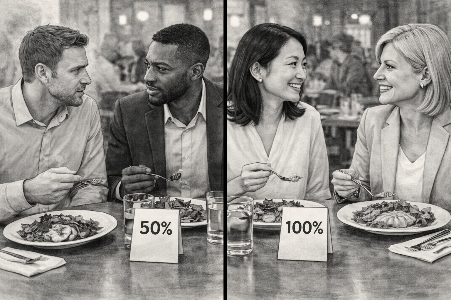 Meals Structured deduction illustration