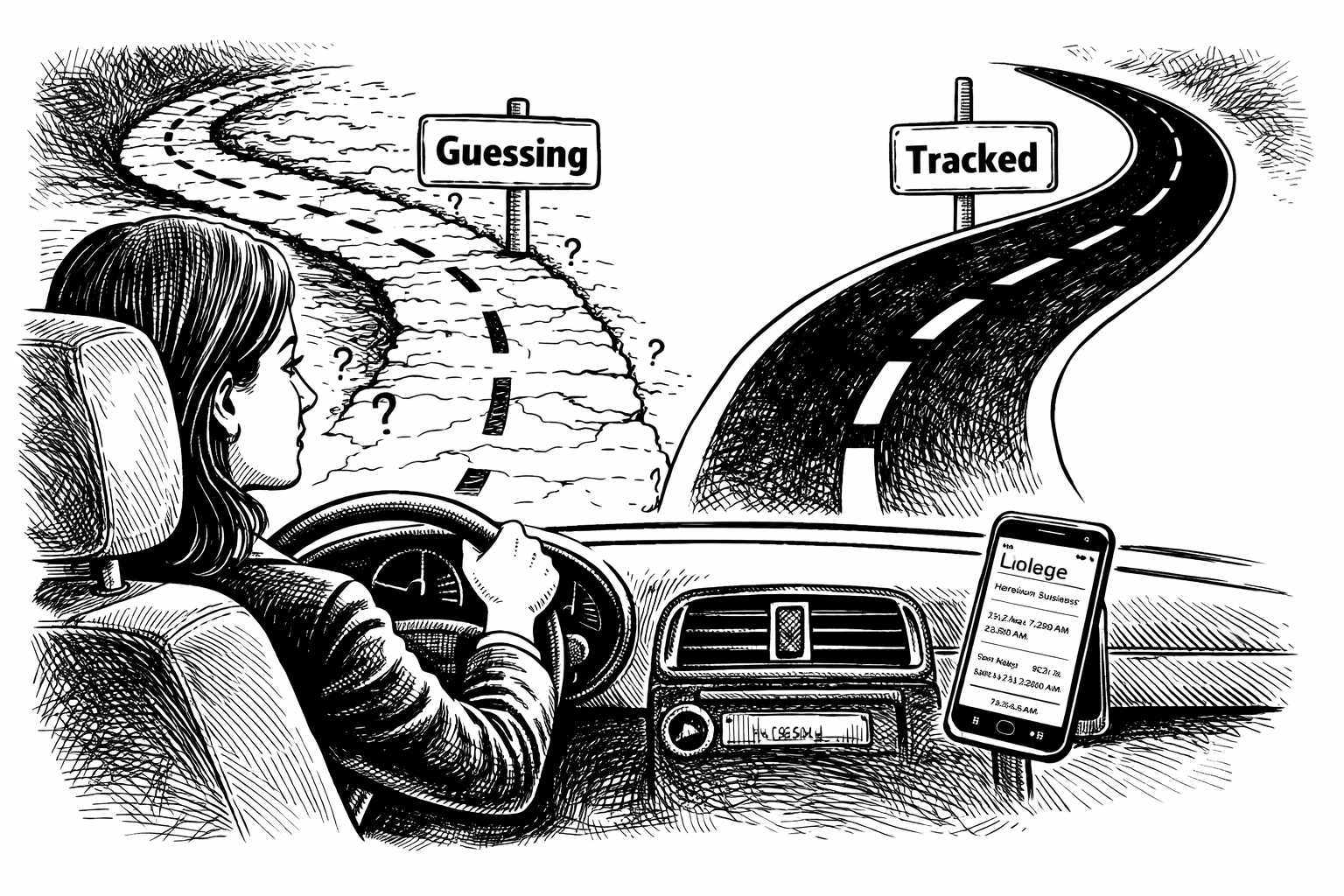 Vehicle deduction illustration