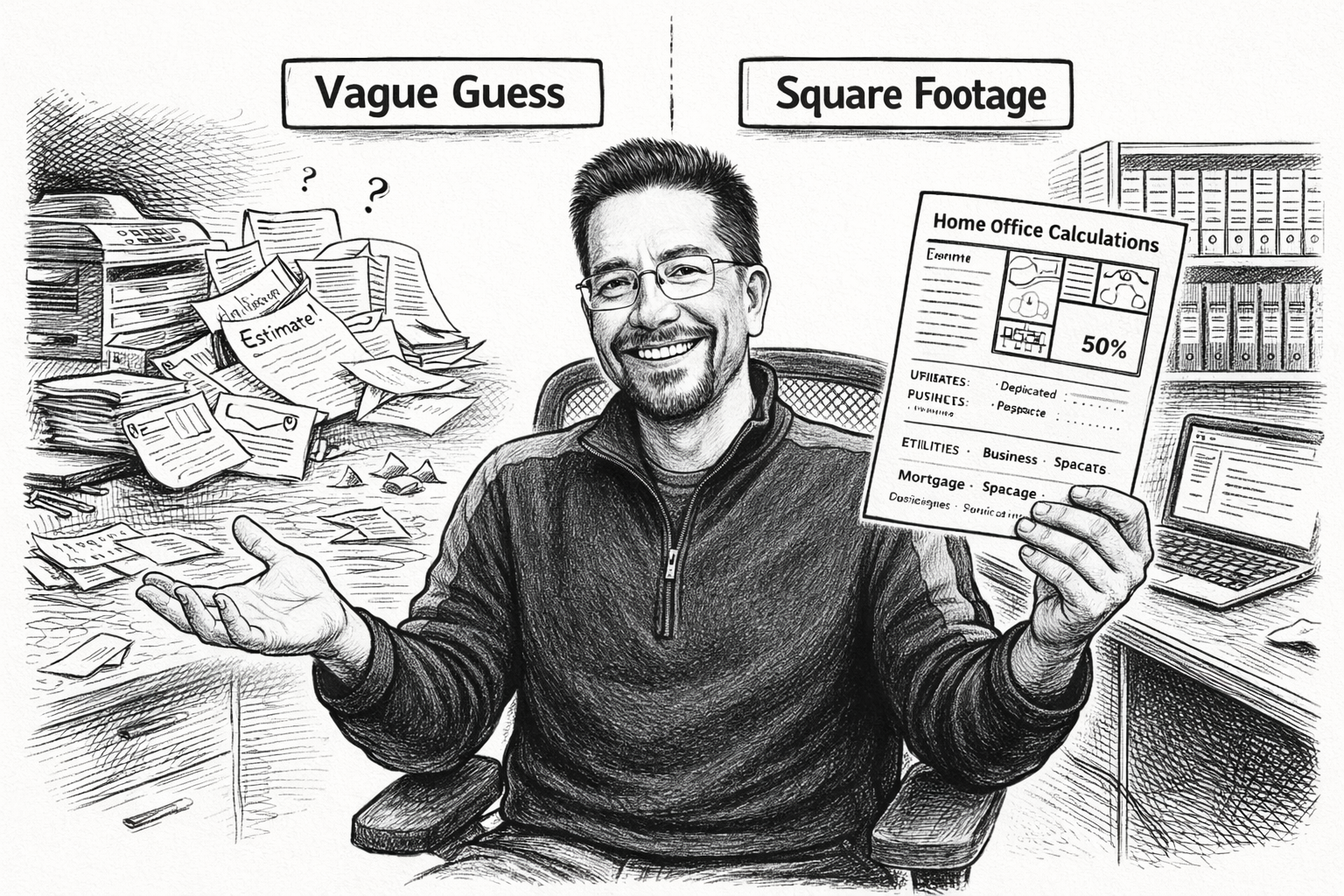 Home Office deduction illustration