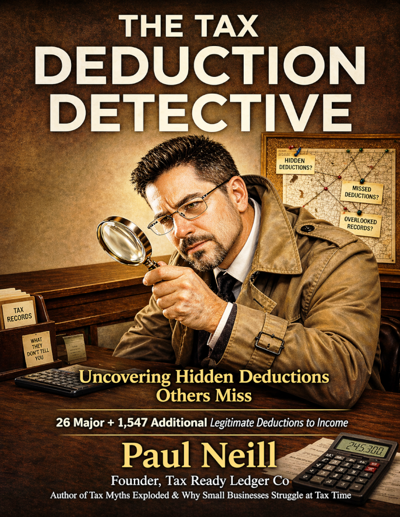 The Tax Deduction Detective Book Cover